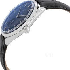 De Ville Tresor Blå/Läder Ø40 mm