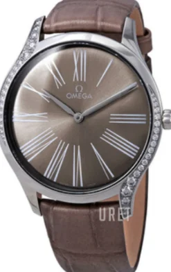 De Ville Tresor Brun/Läder Ø39 mm