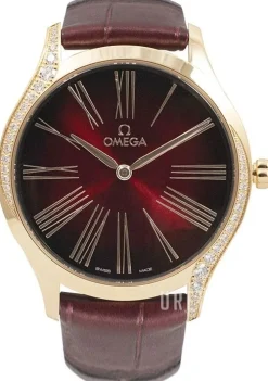 De Ville Tresor Röd/Läder Ø36 mm