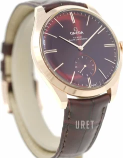 De Ville Tresor Röd/Läder Ø40 mm