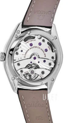 De Ville Tresor Silverfärgad/Läder Ø40 mm