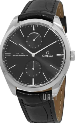 De Ville Tresor Svart/Läder Ø40 mm