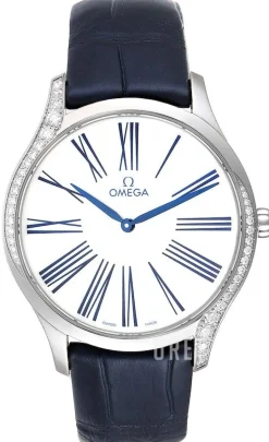 De Ville Tresor Vit/Läder Ø39 mm