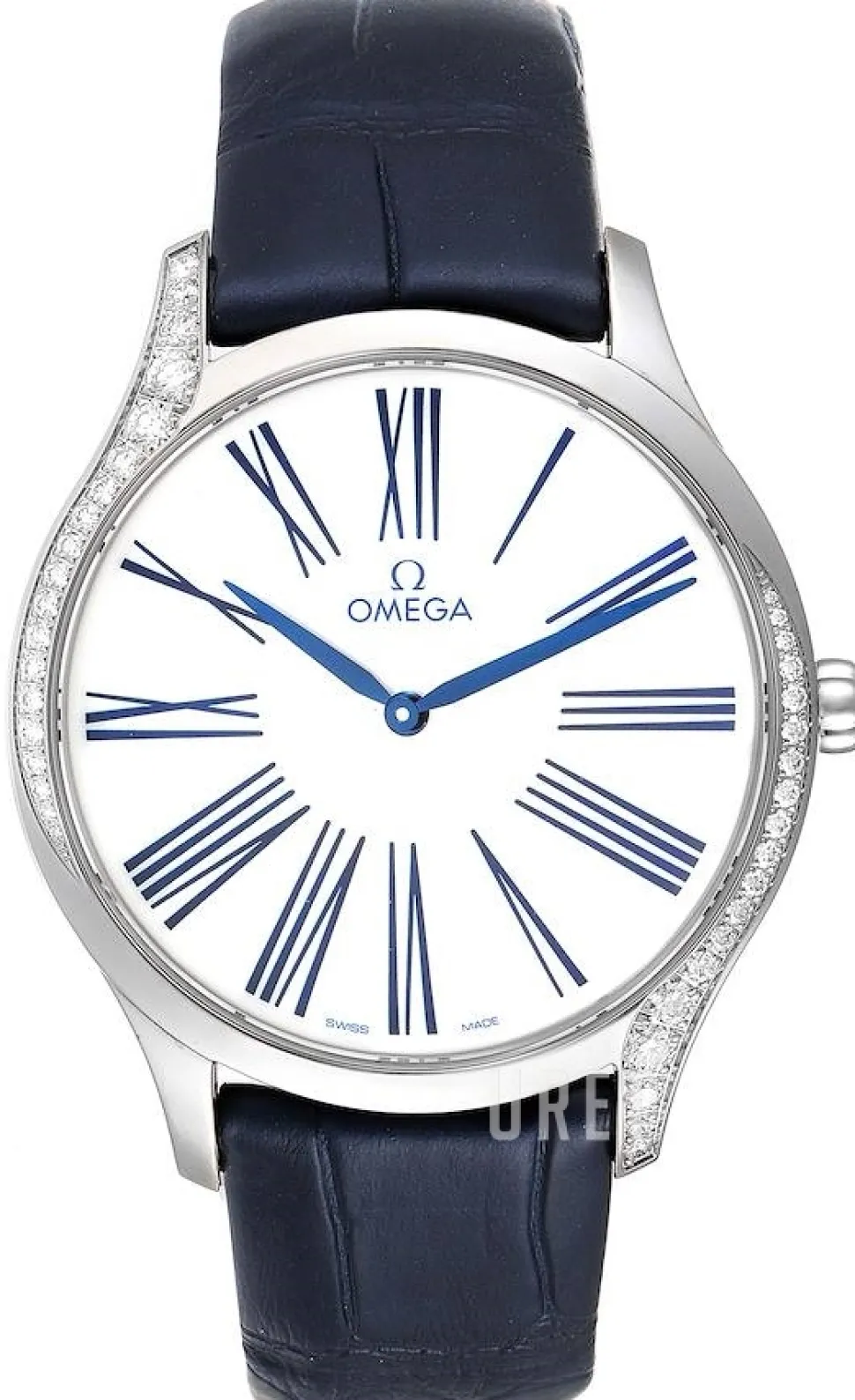 De Ville Tresor Vit/Läder Ø39 mm