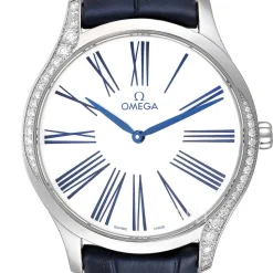 De Ville Tresor Vit/Läder Ø39 mm