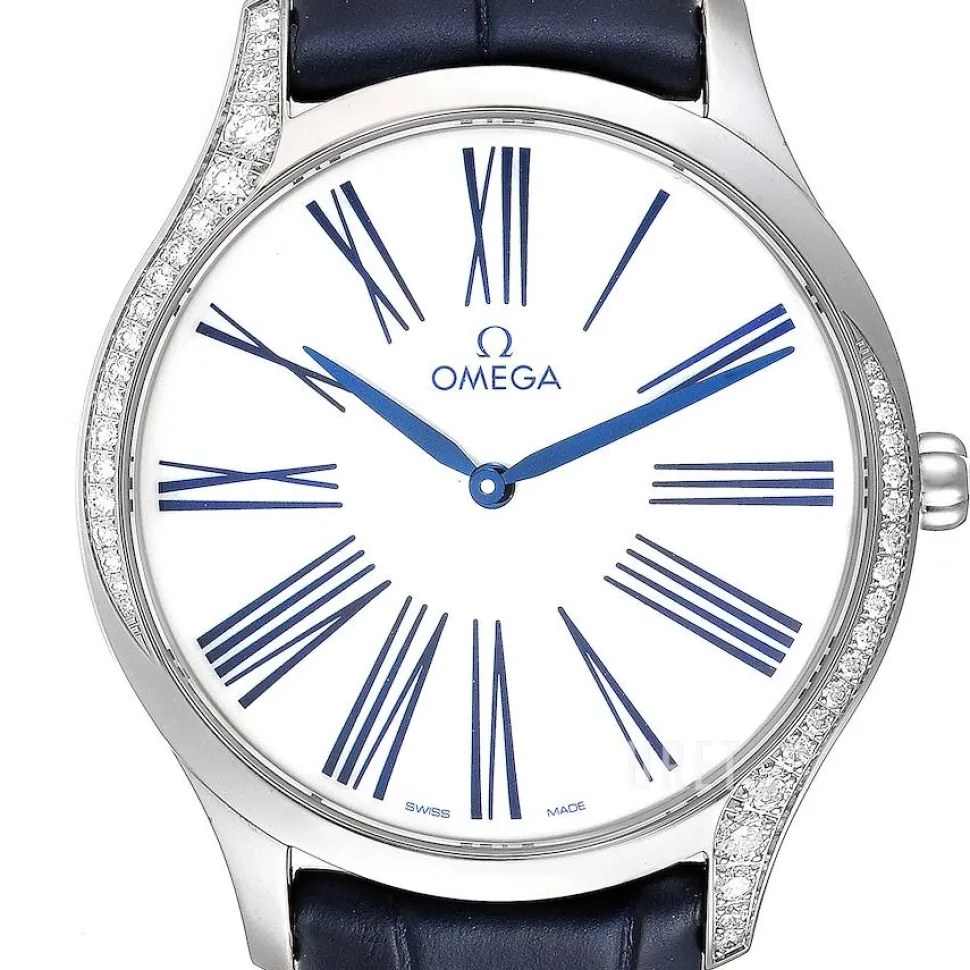 De Ville Tresor Vit/Läder Ø39 mm