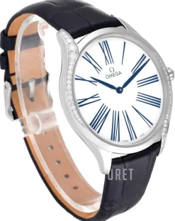 De Ville Tresor Vit/Läder Ø39 mm