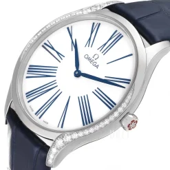 De Ville Tresor Vit/Läder Ø39 mm