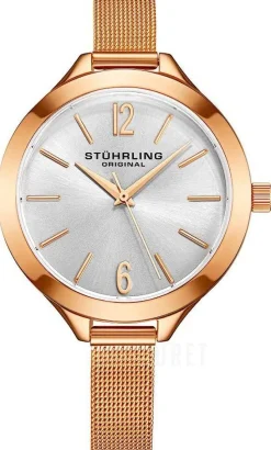 Deauville Silverfärgad/Roséguldstonat stål Ø38 mm