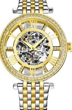 Delphi Skelettskuren/Gulguldtonat stål Ø38 mm