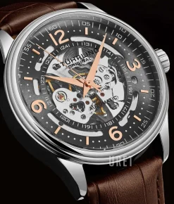 Denmark Grå/Läder Ø42 mm