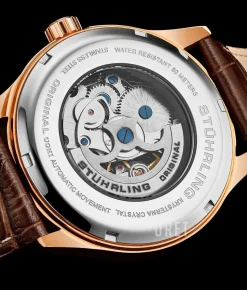 Denmark Silverfärgad/Läder Ø42 mm