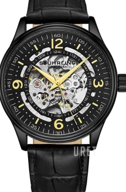 Denmark Svart/Läder Ø42 mm