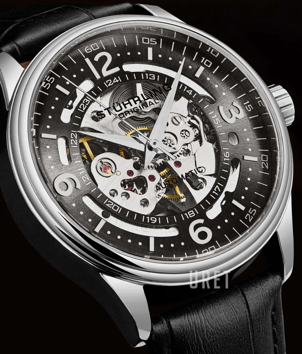 Denmark Svart/Läder Ø42 mm