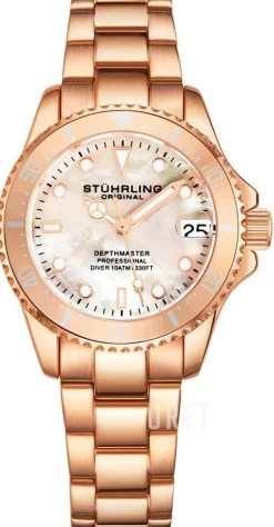 Depthmaster Antikvit/Roséguldstonat stål Ø32 mm