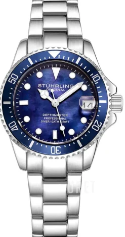 Depthmaster Blå/Stål Ø32 mm