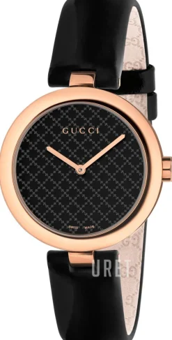 Diamantissima Svart/Läder Ø32 mm