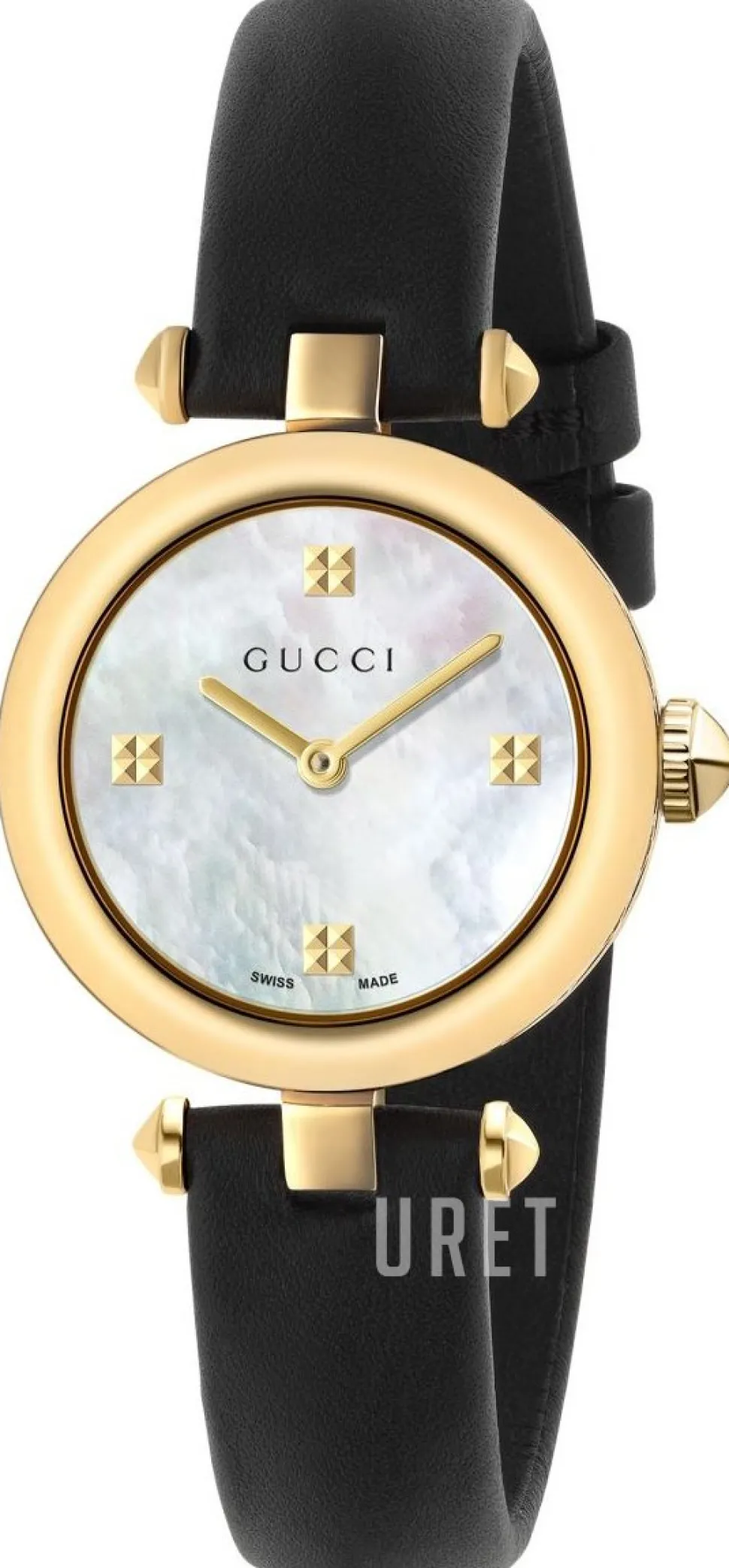 Diamantissima Vit/Läder Ø27 mm