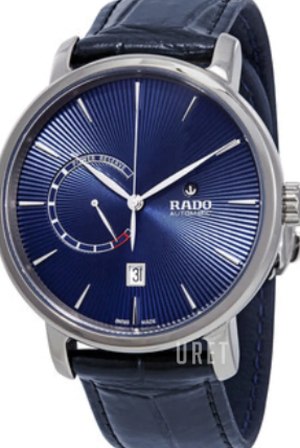 Diamaster Blå/Läder Ø43 mm