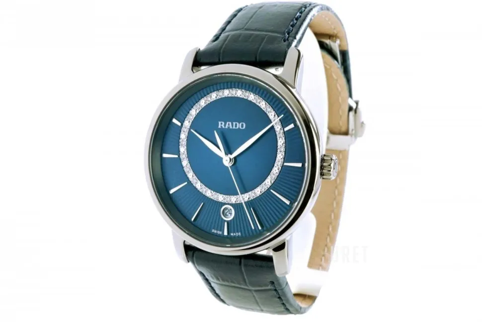 Diamaster Blå/Läder Ø33 mm