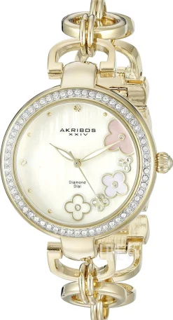 Diamond Antikvit/Gulguldtonat stål Ø36 mm