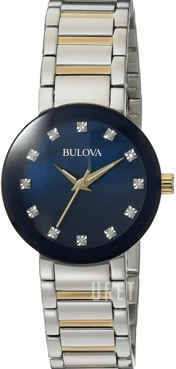 Diamond Blå/Gulguldtonat stål Ø26 mm