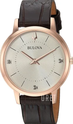 Diamond Champagnefärgad/Läder Ø36 mm