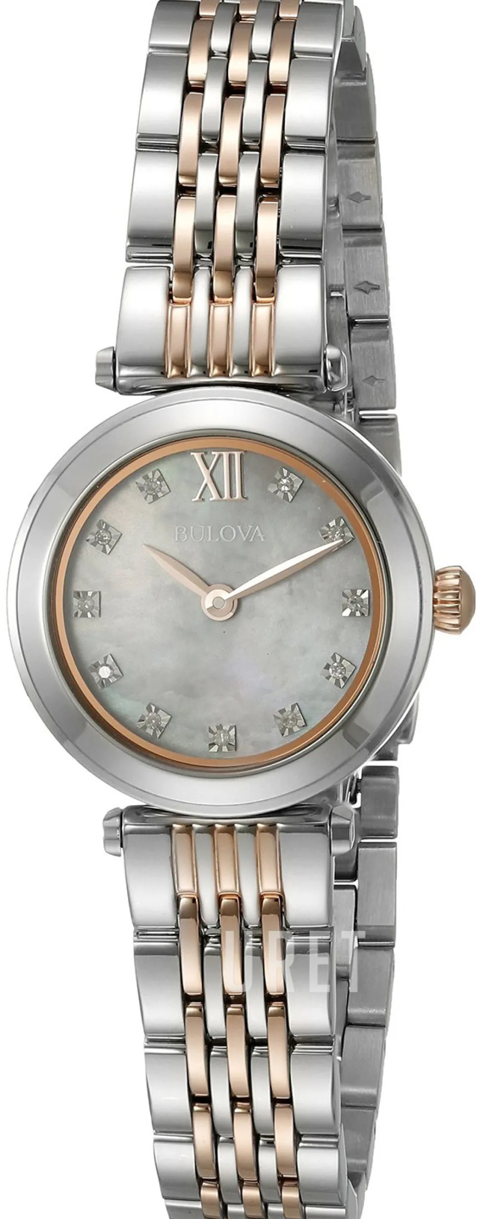 Diamond Grå/Roséguldstonat stål Ø20 mm