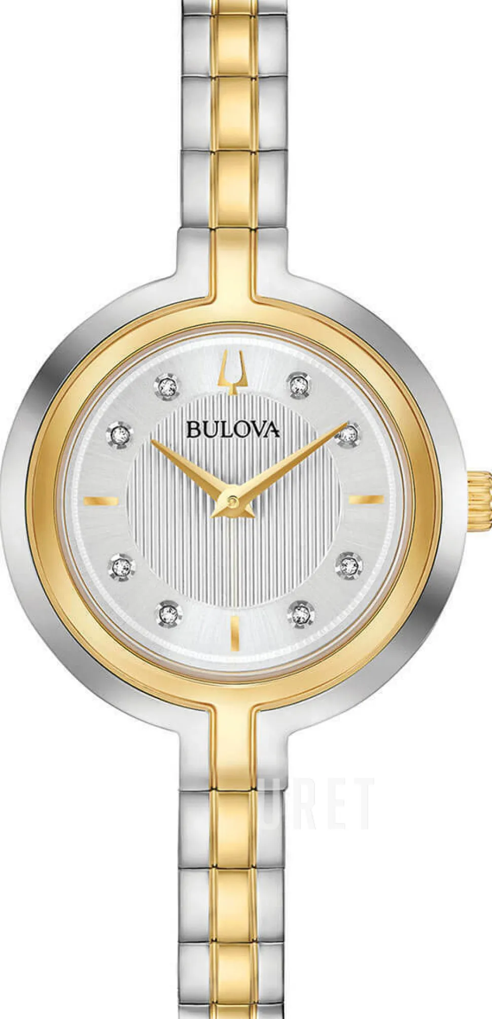 Diamond Silverfärgad/Gulguldtonat stål Ø30 mm