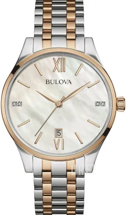 Diamond Silverfärgad/Roséguldstonat stål Ø36 mm