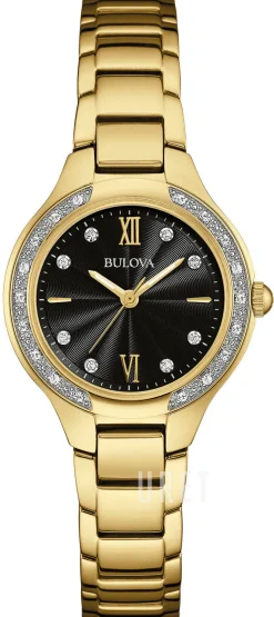 Diamond Svart/Gulguldtonat stål Ø28 mm