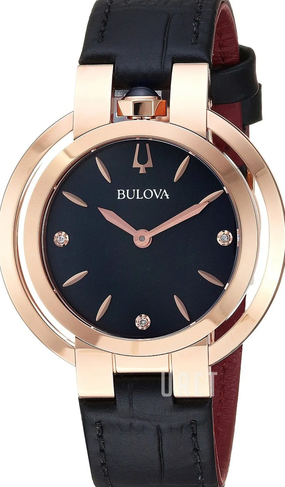 Diamond Svart/Läder Ø35 mm