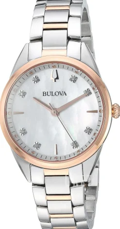 Diamond Vit/Roséguldstonat stål Ø31 mm