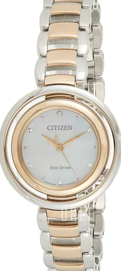 Diamond Vit/Roséguldstonat stål Ø31 mm