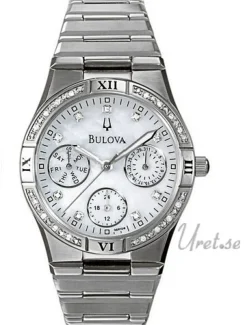 Diamonds Dam Vit/Stål Ø30 mm