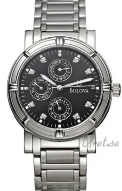 Diamonds Herr Svart/Stål Ø37 mm