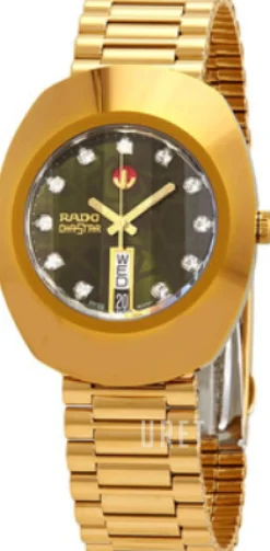 Diastar Original Grön/Gulguldtonat stål Ø35 mm