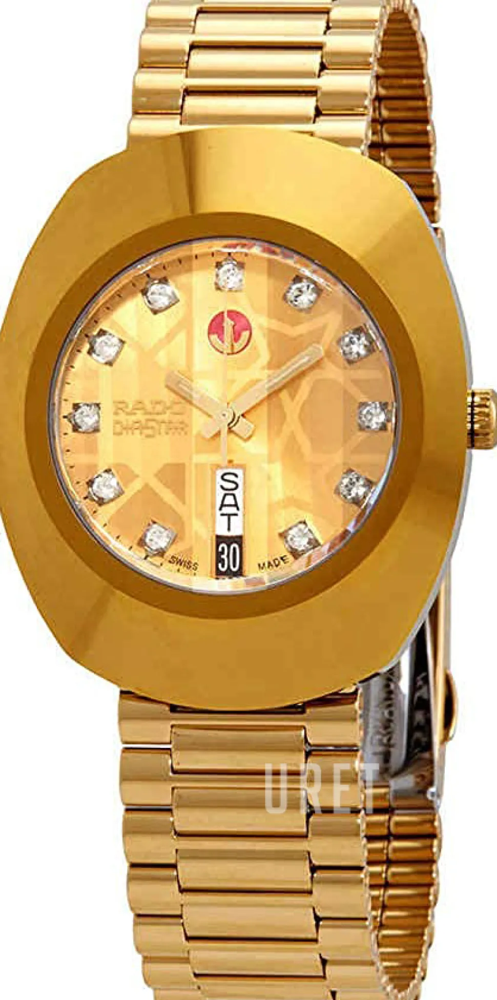 Diastar Original Guld/Gulguldtonat stål Ø35 mm