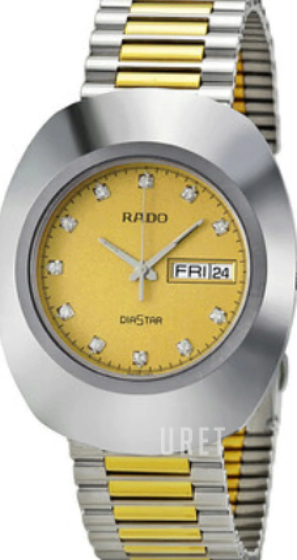 Diastar Original Guld/Gulguldtonat stål Ø35.1 mm