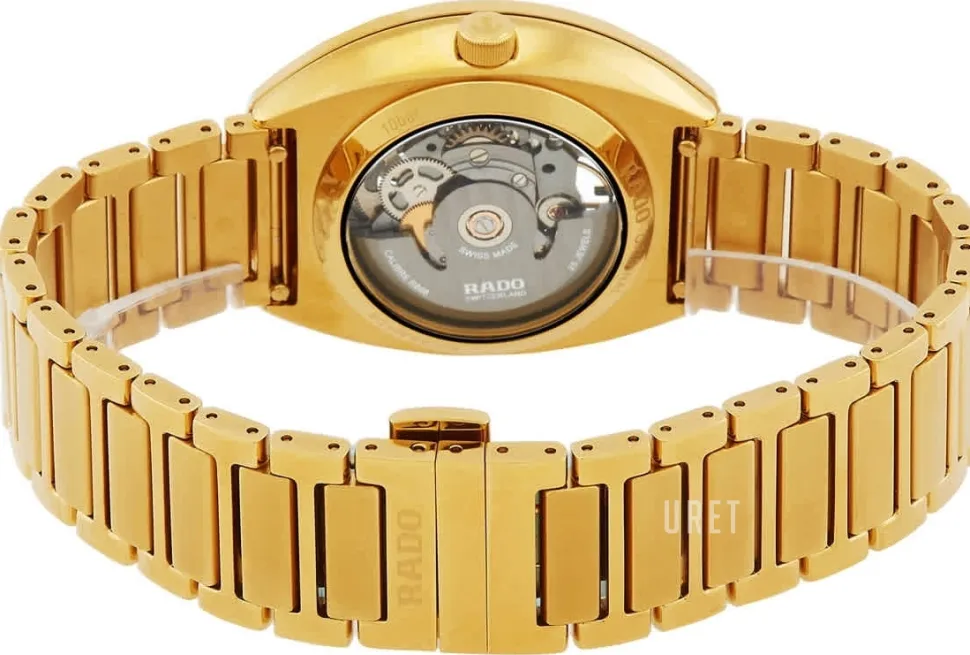 Diastar Skelettskuren/Gulguldtonat stål Ø38 mm