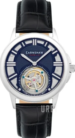 Disraeli Blå/Läder Ø42 mm