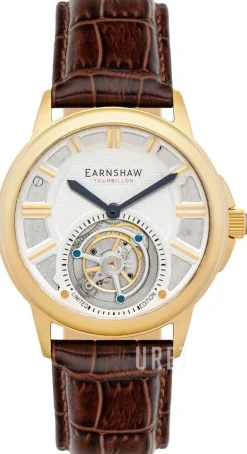 Disraeli Silverfärgad/Läder Ø42 mm