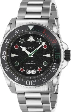 Dive Svart/Stål Ø45 mm