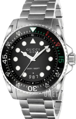 Dive Svart/Stål Ø45 mm