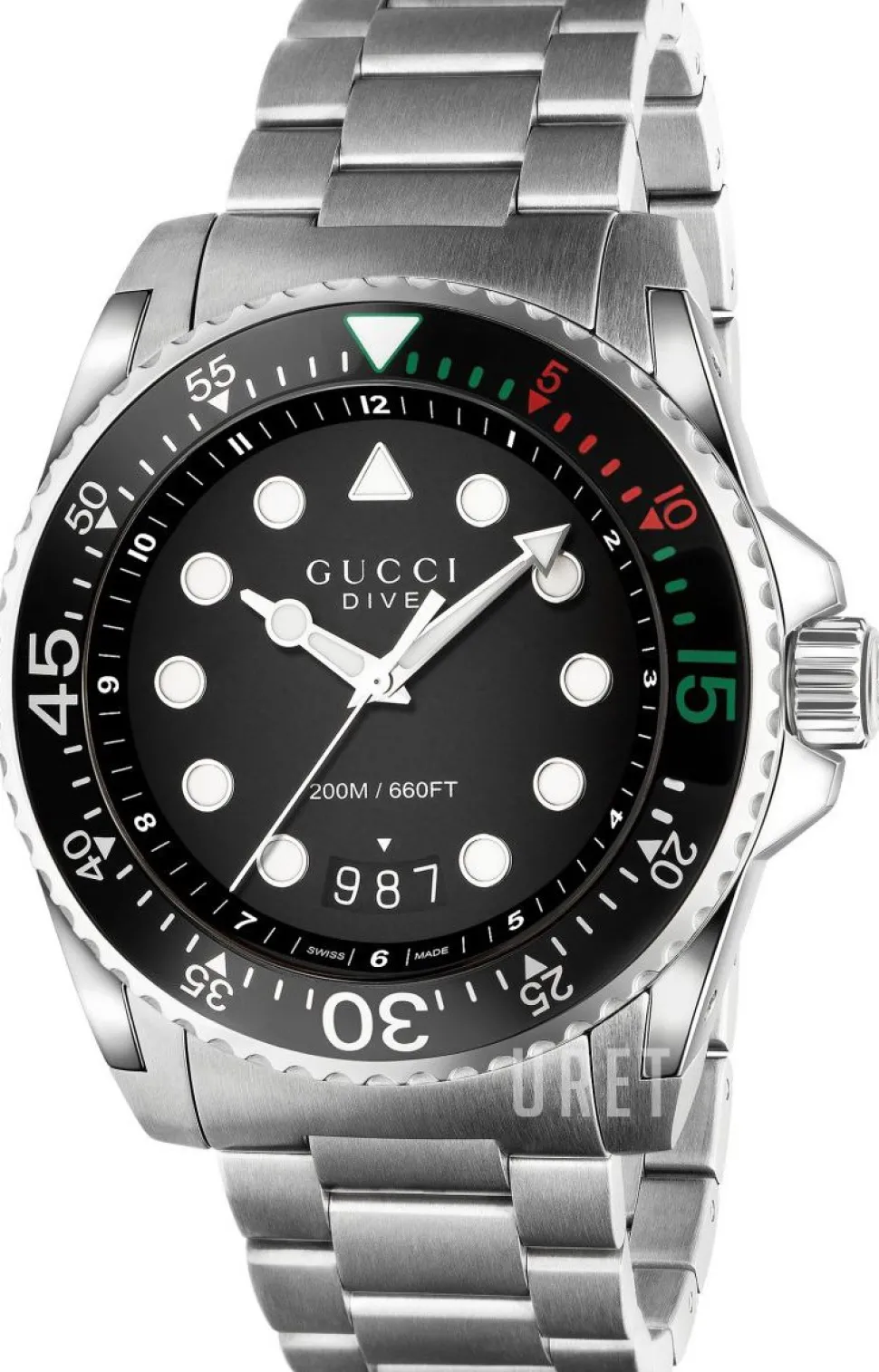 Dive Svart/Stål Ø45 mm