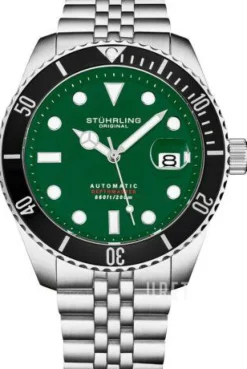 Diver Grön/Stål Ø44 mm