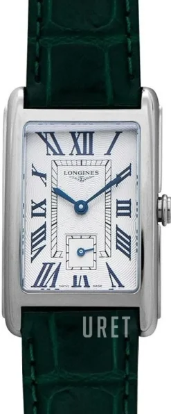 DolceVita Silverfärgad/Läder 37x23.3 mm