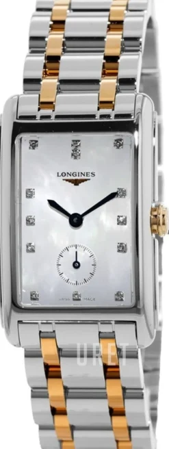 Dolcevita Vit/Roséguldstonat stål