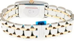 Dolcevita Vit/Stål 23.3x37 mm