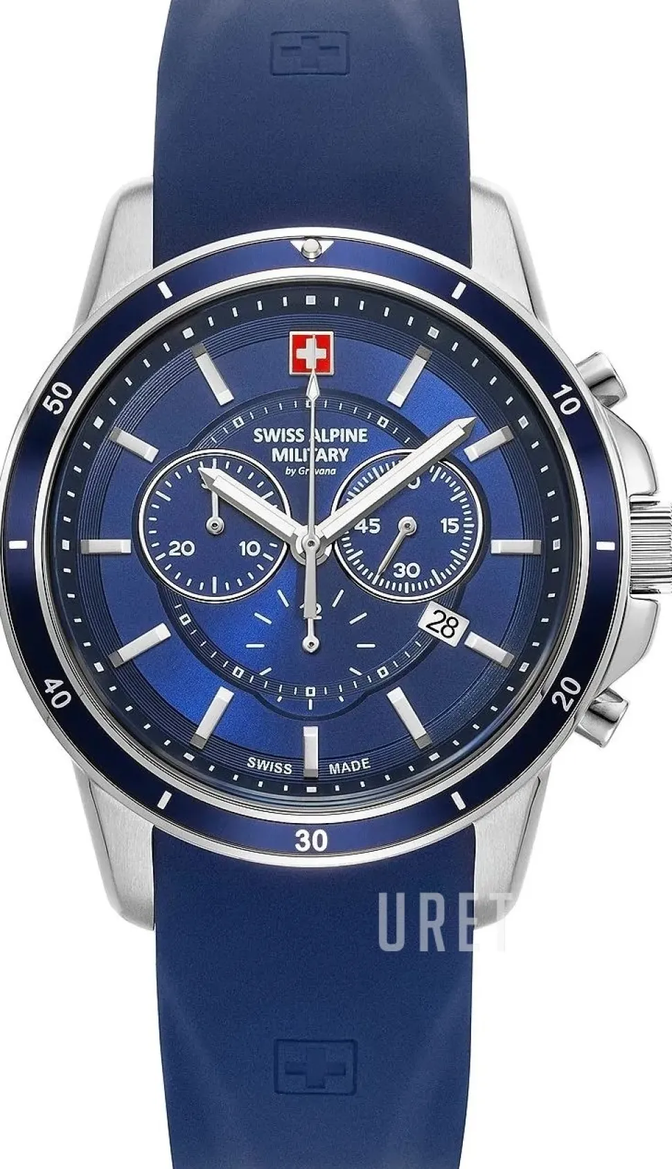 Douglas Blå/Gummi Ø44 mm